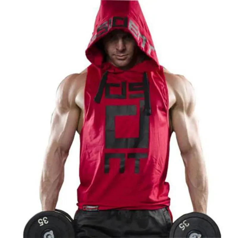 Mens Summer Sleeveless Hoodies - Bellarte Enchanté Mens Summer Sleeveless Hoodies